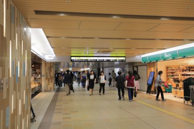 shin osaka İstasyonu Japonya hall