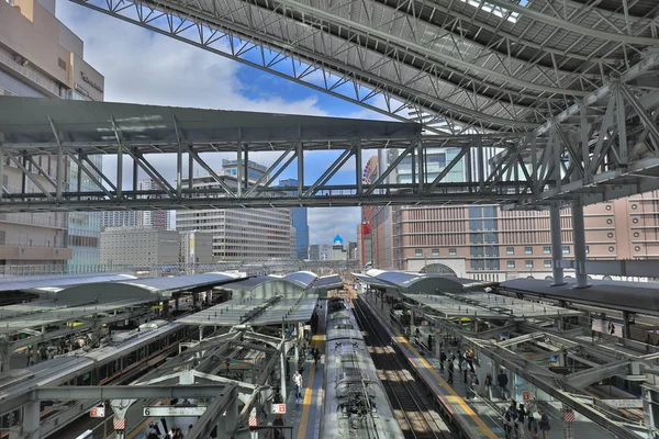 Japonya Nın Osaka Osaka Stasyonu — Stok fotoğraf