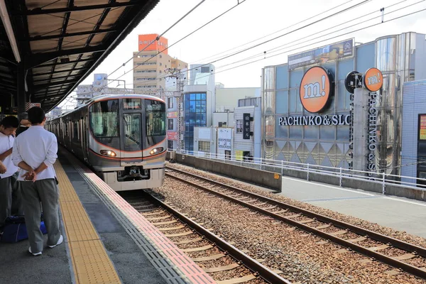 Osaka Loop hattı tramvay pencereden görüntüleme