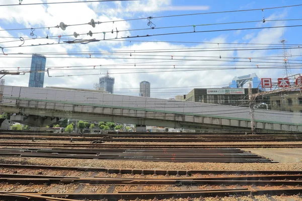Osaka Loop hattı tramvay pencereden görüntüleme