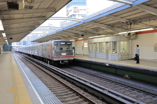 Metro Jeden Nejvytíženějších Systém Metra Světě — Stock fotografie