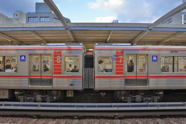 Metro Een Van Drukste Metro Systeem Wereldwijd — Stockfoto