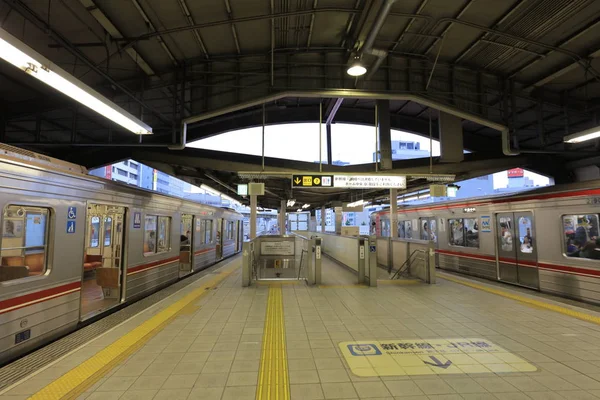 Metrô Dos Mais Movimentados Sistema Metro Todo Mundo — Fotografia de Stock