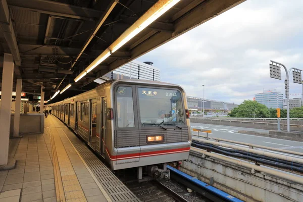 Metro Bir Işlek Metro Sistemi Dünya Çapında — Stok fotoğraf