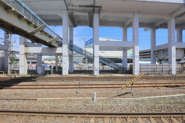 Servicio Tren Local Compañía Ferroviaria Del Oeste Japón —  Fotos de Stock