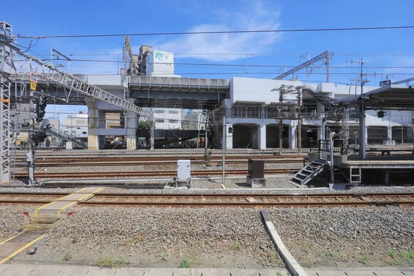 Servizio Treno Locale Della Compagnia Ferroviaria Del Giappone Occidentale — Foto Stock