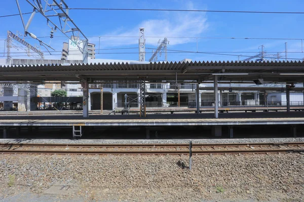 Batı Japonya Demiryolu Şirketi Yerel Tren Servisi — Stok fotoğraf