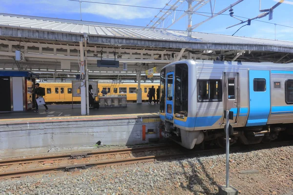 Service Local Train West Japan Railway Company — Stock Photo, Image