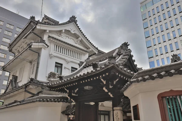 Templo Mitsutera Shinsaibashi Osaka Japão — Fotografia de Stock