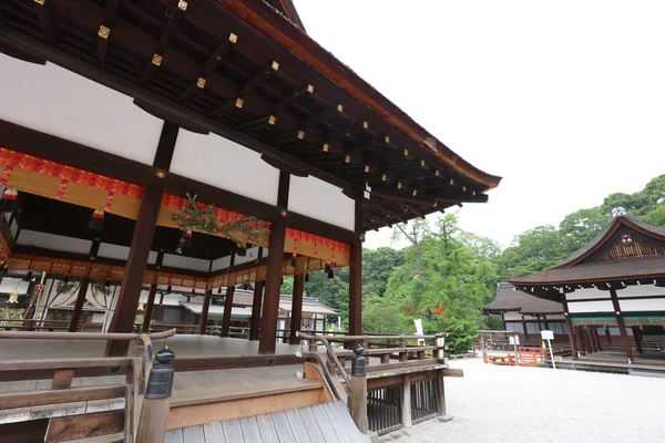 下鴨神社は日本最古の神社の一つ — ストック写真
