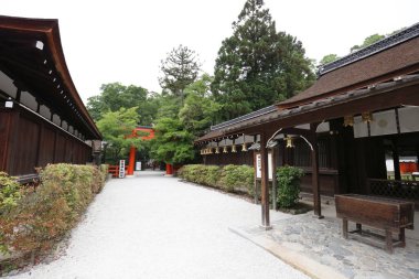 Shimogamo tapınak Japonya'nın en eski türbelerin biridir 