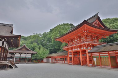 Shimogamo tapınak Japonya'nın en eski türbelerin biridir 