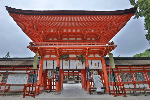 下鸭神社是日本最古老的神社之一 — 图库照片