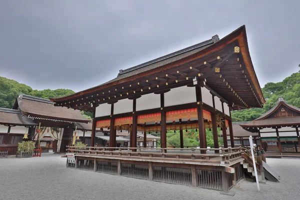 Santuário Shimogamo Dos Santuários Mais Antigos Japão — Fotografia de Stock