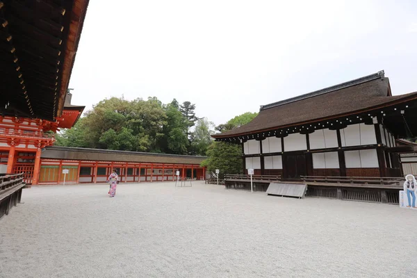 Santuario Shimogamo Uno Dei Santuari Più Antichi Del Giappone — Foto Stock