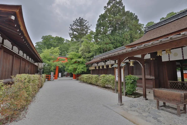 下鴨神社は日本最古の神社の一つ — ストック写真