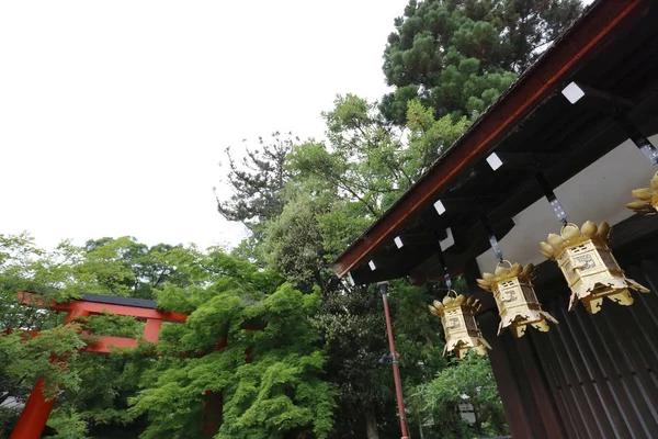 Shimogamo Towarzystwo Shrine Jest Jednym Najstarszych Kapliczek Japonii — Zdjęcie stockowe