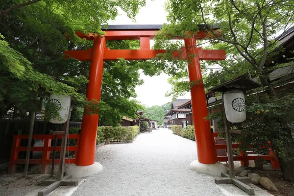 Shimogamo Graftombe Een Van Oudste Heiligdommen Japan — Stockfoto