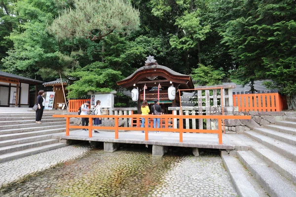 Shimogamo Graftombe Een Van Oudste Heiligdommen Japan — Stockfoto