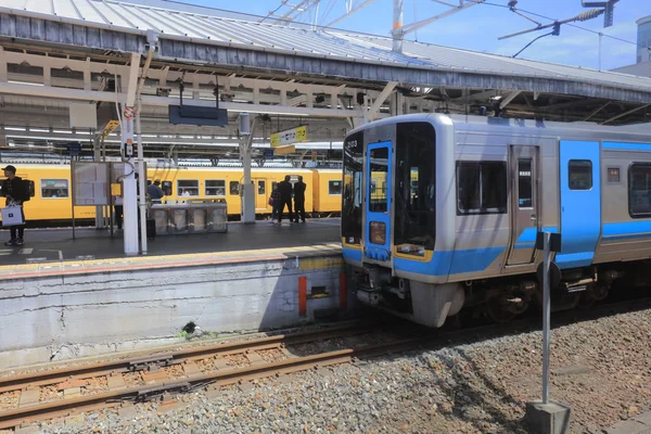 Service Local Train West Japan Railway Company — Stock Photo, Image