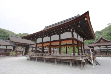 Shimogamo tapınak Japonya'nın en eski türbelerin biridir 