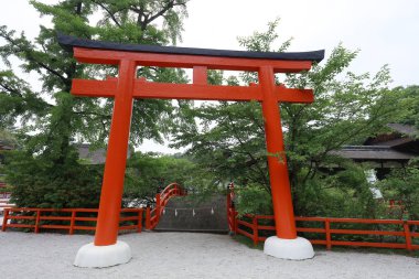 Shimogamo tapınak Japonya'nın en eski türbelerin biridir 