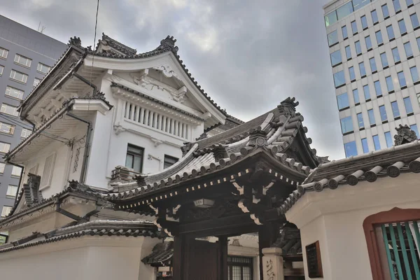 Mitsutera Chrám Shinsaibashi Osaka Japonsko — Stock fotografie