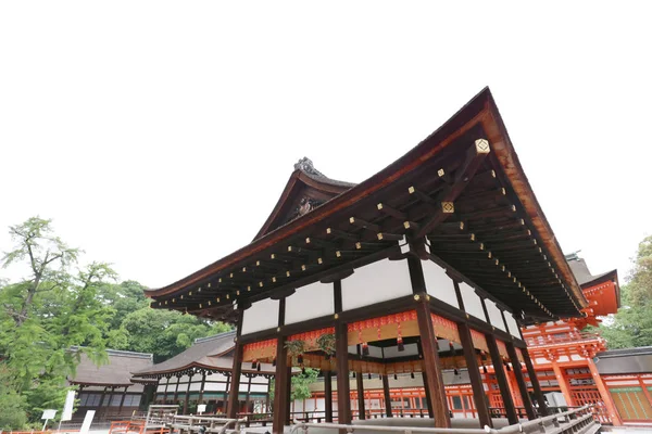 Shimogamo Towarzystwo Shrine Jest Jednym Najstarszych Kapliczek Japonii — Zdjęcie stockowe