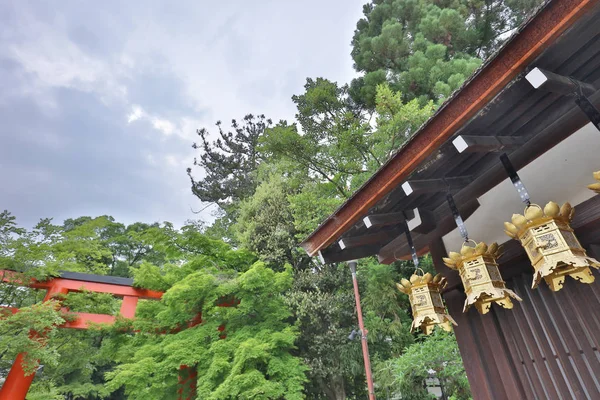 Shimogamo Graftombe Een Van Oudste Heiligdommen Japan — Stockfoto