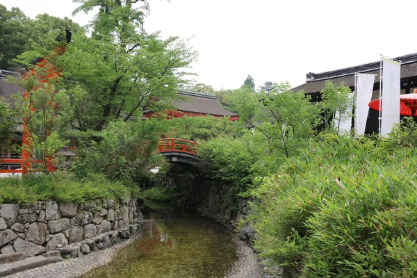 Shimogamo Schrein Ist Einer Der Ältesten Schreine Japans — Stockfoto