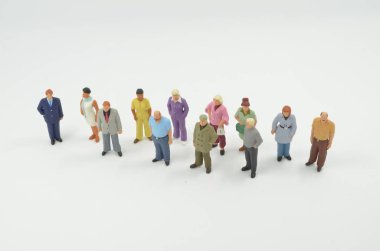 küçük insanlar figur Grup