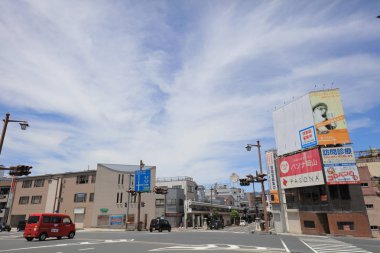 kırlarda Tsuyama geleneksel evinde 