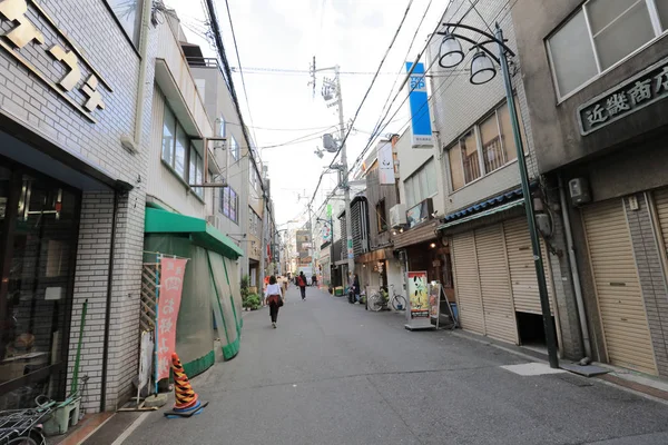 Μια Denden Πόλη Είναι Περιοχή Κατά Μήκος Του Δρόμου Nipponbashi — Φωτογραφία Αρχείου
