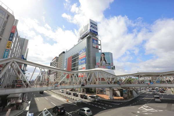 Une Ville Osaka Tennouji Japon — Photo