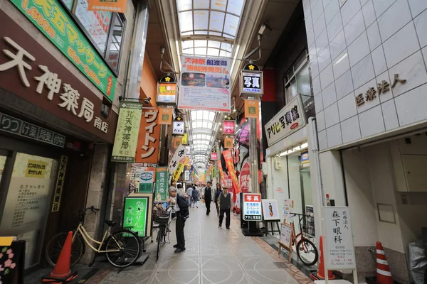 Temma Osaka City Uppfattning — Stockfoto