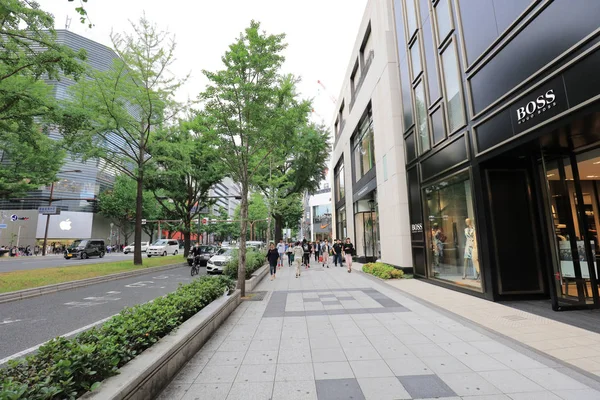 Arcade Shinsaibashi Alışveriş Insanlar Dükkanında — Stok fotoğraf