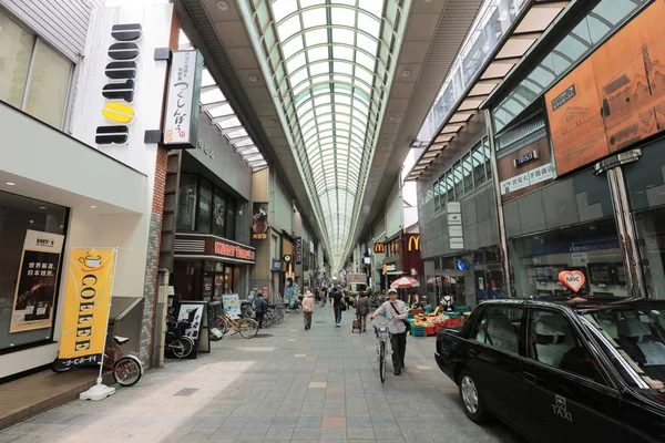 Fushimi Kyoto Bir Kaplı Sokak Arcade — Stok fotoğraf