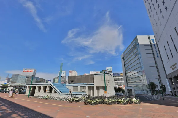 Residencia Ciudad Vista Del Centro Okayama Japón — Foto de Stock