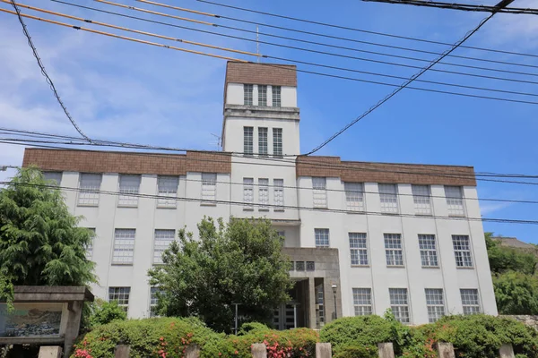 kırlarda Tsuyama geleneksel evinde 