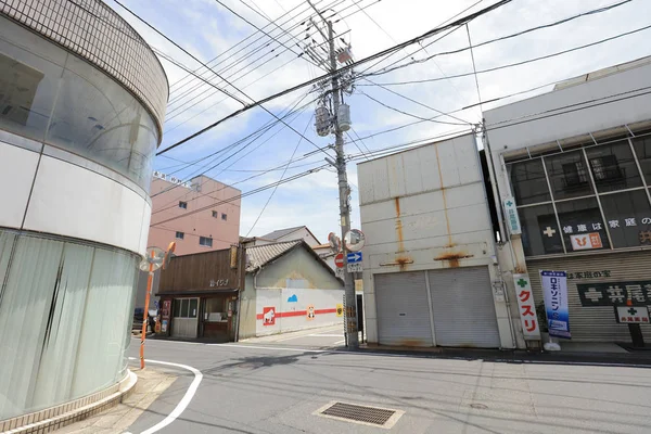 kırlarda Tsuyama geleneksel evinde 