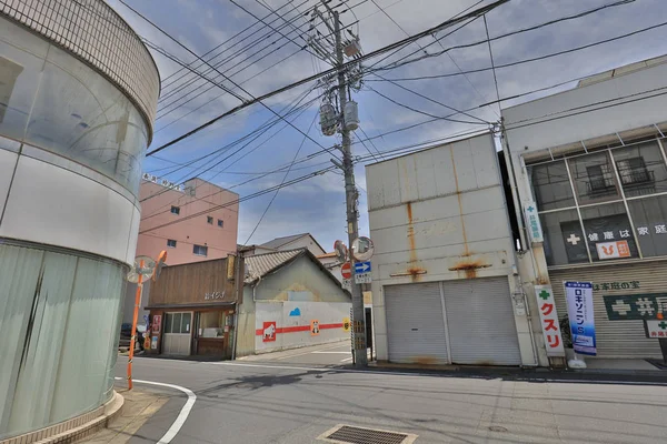 kırlarda Tsuyama geleneksel evinde 