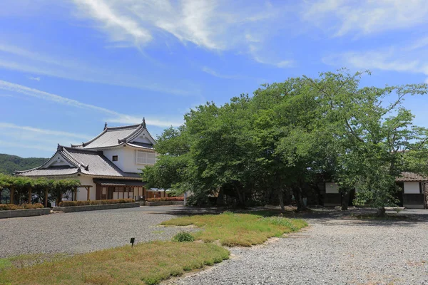 Tsuyama Burg Blick Und Sommer Japan — Stockfoto