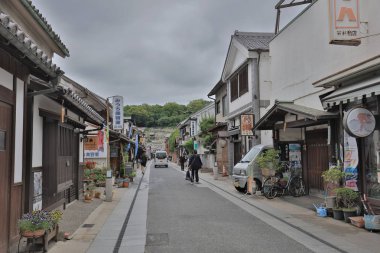 tarihi bikan ilçe kurashiki, okayama, Japonya.