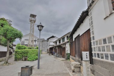 tarihi bikan ilçe kurashiki, okayama, Japonya.