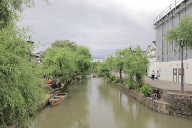 Kurashiki Nehri boyunca tarihsel bir seyir