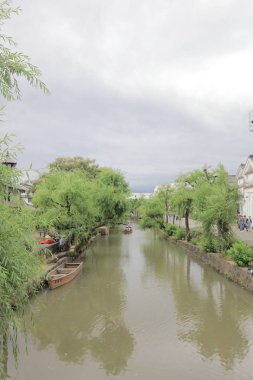 Kurashiki Nehri boyunca tarihsel bir seyir