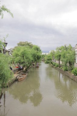 Kurashiki Nehri boyunca tarihsel bir seyir
