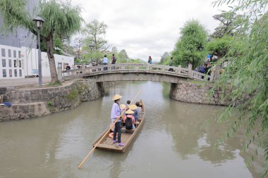 boyunca Kurashiki tarihi bir seyir rive