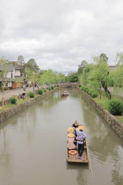 boyunca Kurashiki tarihi bir seyir rive