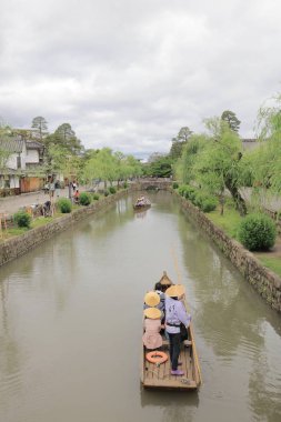 boyunca Kurashiki tarihi bir seyir rive